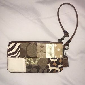 NWT Coach wristlet